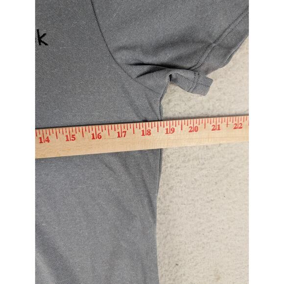 NEW Travis Mathew Polo Shirt Womens Medium Gray Pure Coto Performance Stretch - Picture 7 of 16